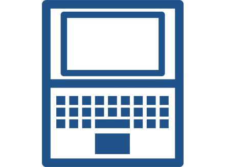 icon of laptop computer